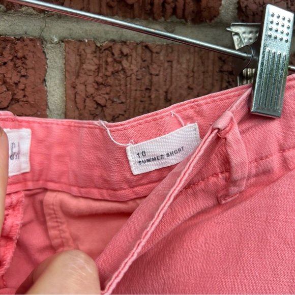 GAP Hot Pink Mid Rise Chino Summer Shorts - Picture 3 of 3